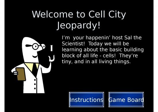 picture Board Game Ppt 79925 | Celljeopardygame