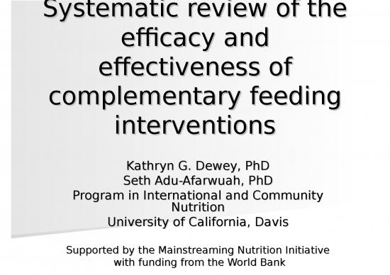 picture Malnutrition Ppt 81103 | Cf Review Slides Jun 07 Kay Dewey Scn 2007