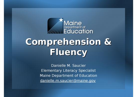 picture Strategies Ppt 79559 | Comprehension And Fluency Slides