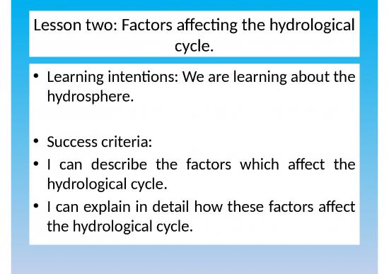 picture1_Area Ppt 79694 | Factors Affecting Hydrological Cycle