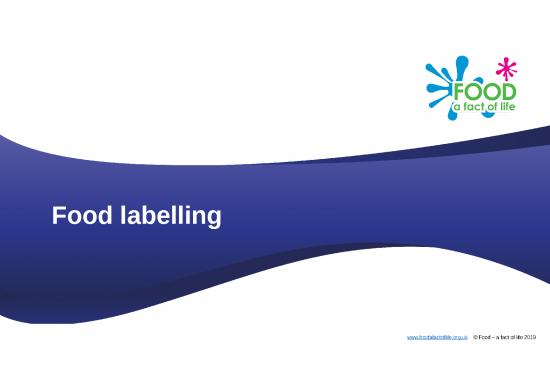 picture Nutrition Ppt 81117 | Food Labelling Ppt 1416ca