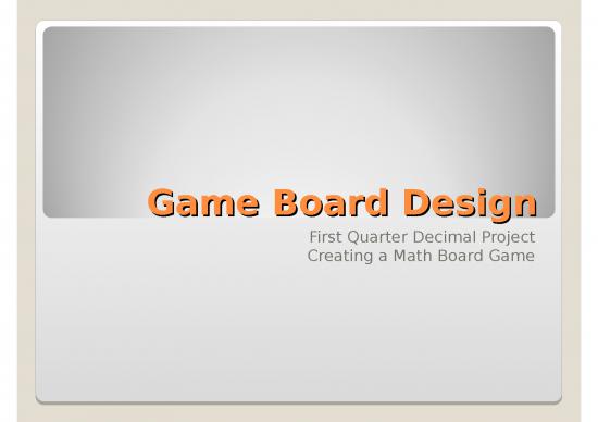 picture1_Board Game Ppt 80384 | Game Board Design