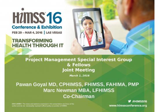 picture Cycle Ppt 80223 | Himss16 Pm Sig Meeting Slides