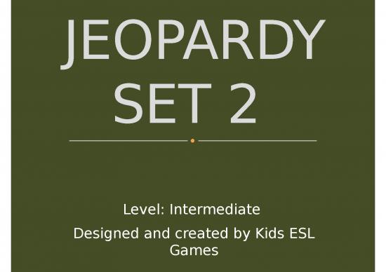picture_Ppt Games 79862 | Jeopardy 2   Intermediate Level