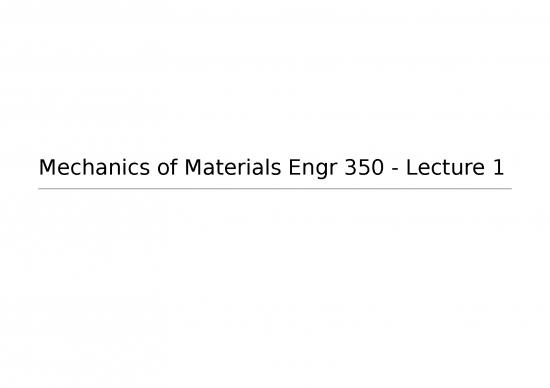 picture Strength Of Materials Ppt 79129 | L03 Normal Stress And Two Bar Loading