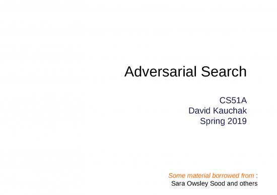 picture Ppt Games 79223 | Lecture30 Adversarial Search