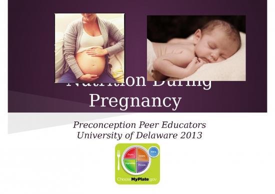 picture Nutrition Ppt 80703 | Nutrition During Pregnancy Udppe