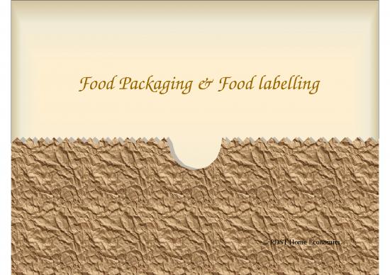 picture Metal Ppt 81247 | Packaging & Food Labelling