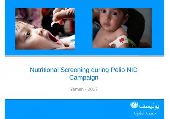 picture Nutrition Ppt 81146 | Polio Muac Campaign Nc 0