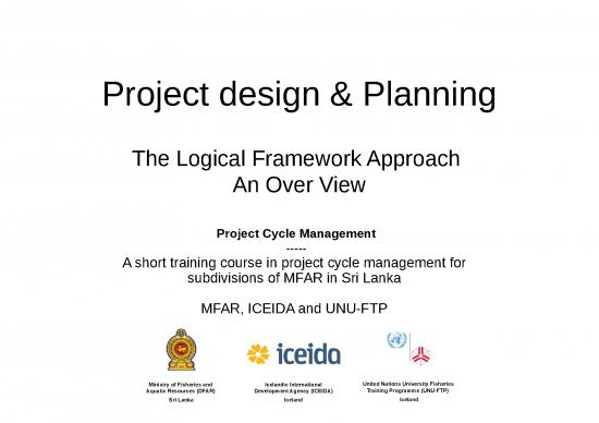 picture Cycle Ppt 79894 | Pp Slide 6 Reference Lfa 3 Project Design And Planning