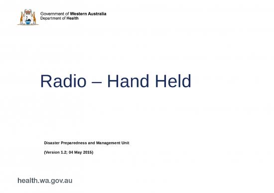picture1_Ppt Radio 80057 | Radio Hand Held Training