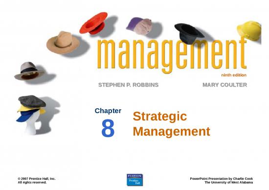 picture Strategic Management Ppt 79230 | Robbins9 Ppt08