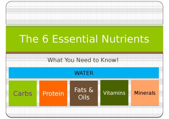 picture Carbohydrates Ppt Nutrition 81317 | S5o2 6essentialnutrients