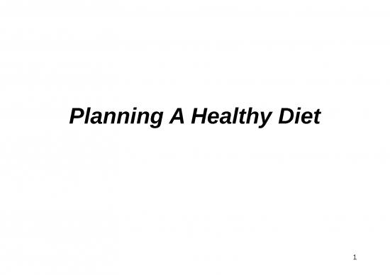 picture Balanced Diet Ppt 81188 | Scientific Principles Of Nutrition  Lesson 8