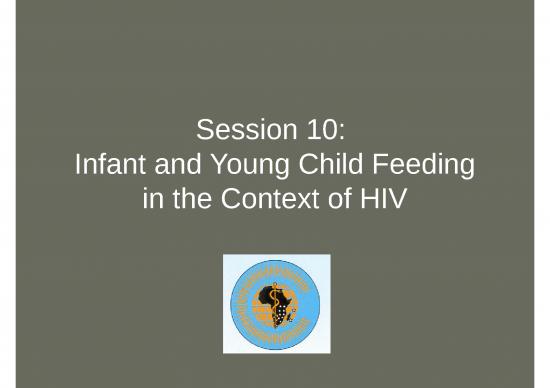 picture1_Nutrition Ppt 81108 | Session 10 Iycf In The Context Of Hiv