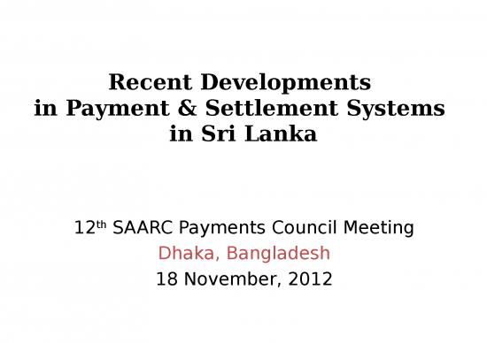 picture1_Electronic Payment System Ppt 80347 | Sri Lanka (recent Developments In Payments & Settlement Systems In Srilanka)