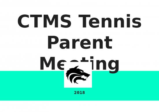 picture Tennis Powerpoint Template 80659 | Tennis Parent Meeting