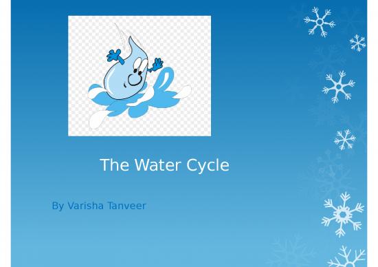 picture1_Water Cycle Ppt 80317 | The Water Cycle