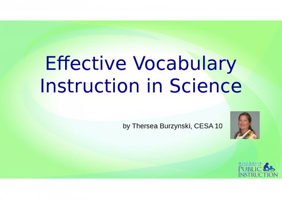 picture_Powerpoint Activities For Students 79772 | Vocabulary Instruction In Science Burzynski