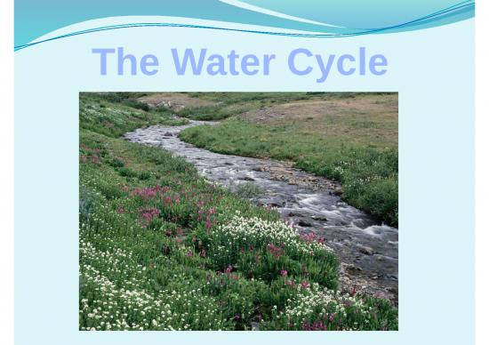 picture Water Cycle Ppt 80087 | Watercyclediagraminteractivepowerpoint