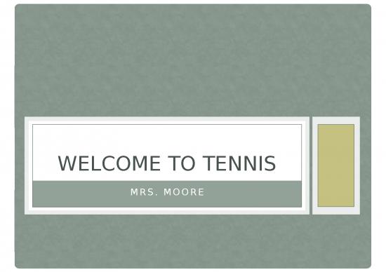 picture1_Sport Ppt 81062 | Welcome To Tennis