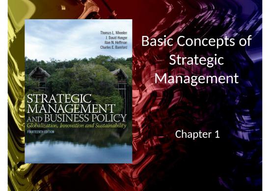 picture Strategic Management Ppt 79410 | Wheelan 14e Ch01 6