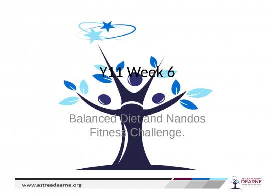 picture Nutrition Ppt 81028 | Y11 Week 6