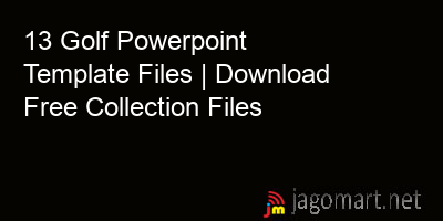 picture 13 Golf Powerpoint Template Files | Download Free Collection Files
