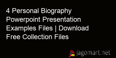 picture 4 Personal Biography Powerpoint Presentation Examples Files | Download Free Collection Files