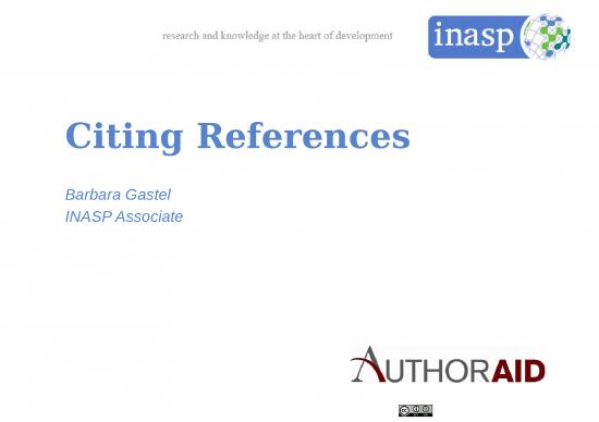 picture Reference Ppt 81736 | 10 Citing References