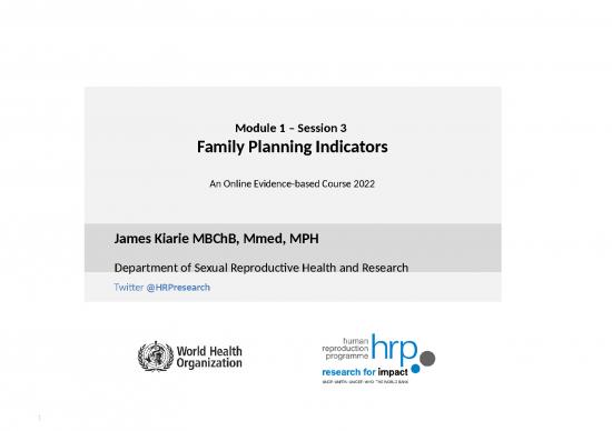 picture_Health Ppt 82974 | 1 3 Family Planning Indicators Kiarie 2022