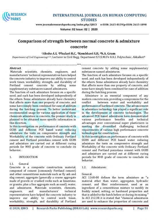 picture1_Concrete Admixtures Pdf 83866 | 333588 Comparison Of Strength Between Normal Co E36d45e2