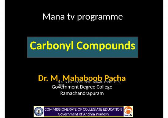picture1_33829042020084244 Carbonyl Compounds   Mana Tv 20 6 18