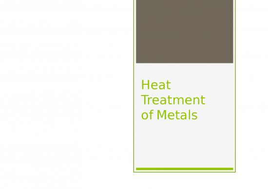 picture Metal Ppt 82087 | 4  Heat Treatment
