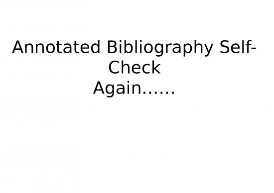 picture Powerpoint Citation 81791 | Annotated Bibliography Self Check