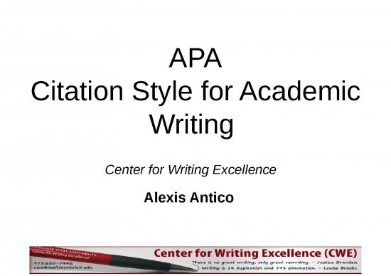 picture Powerpoint Citation 81826 | Apa Style Cwe Presentation August 2019