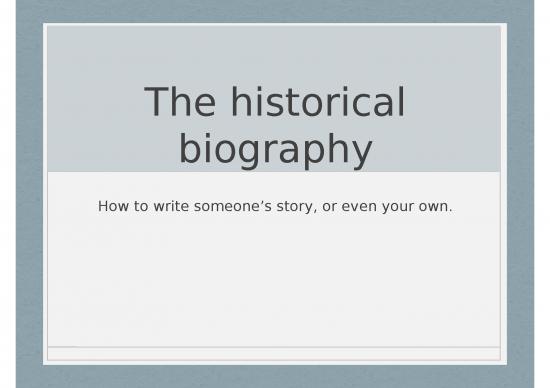 picture1_Biography Ppt 81831 | Biographies