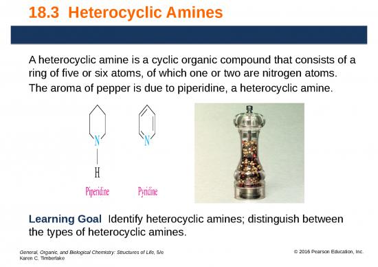 picture Heterocyclic Compounds Slideshare 81957 | Ch18 3 Heterocyclic Amines Gob Structures 5th Ed