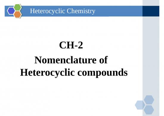 picture Heterocyclic Compounds Slideshare 81997 | Ch 2 Nomenclature