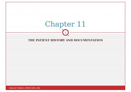 picture_Medical Powerpoint Presentation 82973 | Chapter 11 Patient History And Documentation