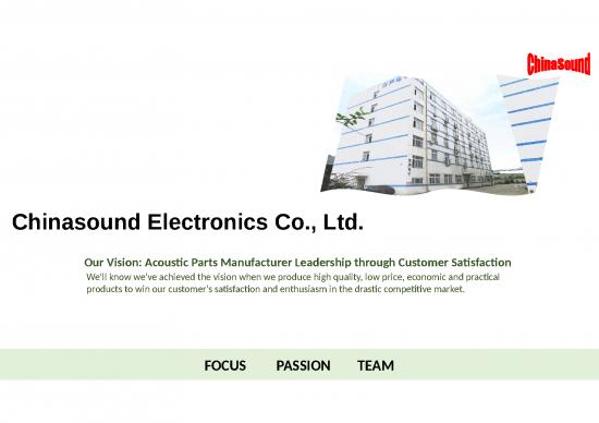 picture Ppt Production 81985 | Chinasound Profile 160222