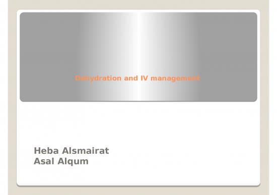 picture Dehydration Ppt Presentation Download 83008 | Dehydration And Iv Management 6th Year Seminar Grp Dd
