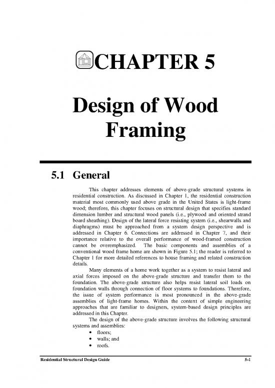 picture Construction Pdf 83805 | Design Of Wood Framing Hud Ch 5