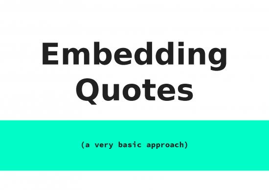 picture Quotes Ppt 81863 | Embedding Quotes