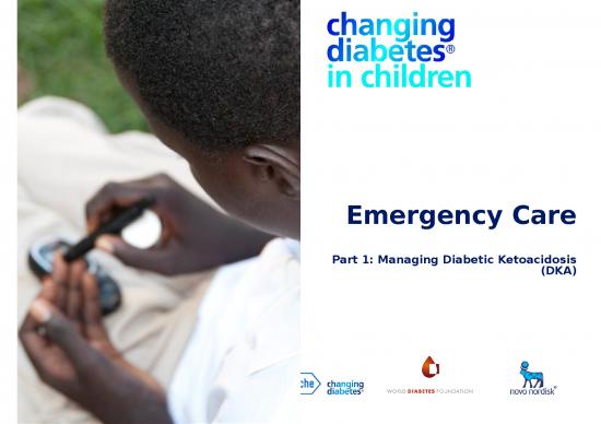 picture Dehydration Ppt Presentation Download 82992 | Emergency Care Dka Eng