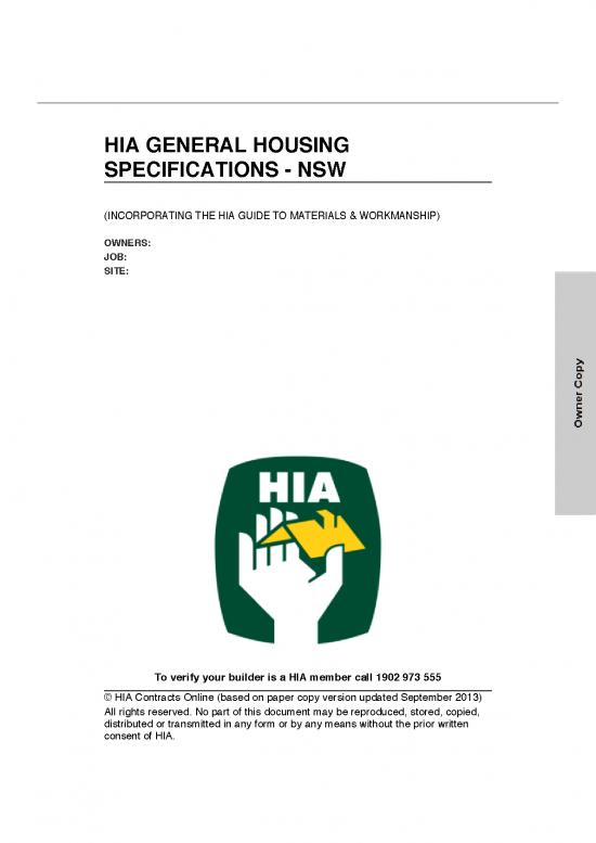 picture_Schedule Pdf 84191 | General Housing Specification