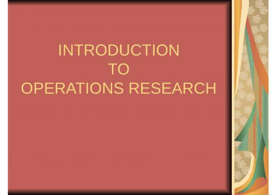 picture_Operation Research Ppt 82299 | Introduction To Or