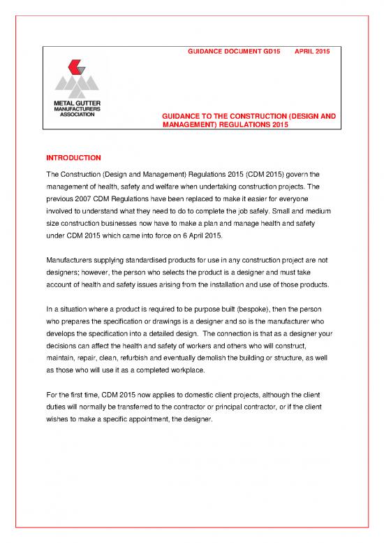 picture1_Construction Pdf 83873 | Mgma Gd15 Guidance To The Cdm Regulations 2015