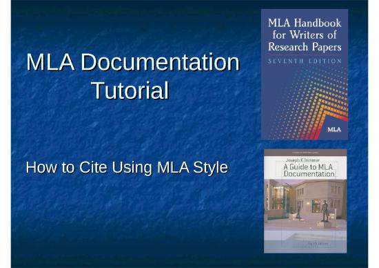 picture_Works Cited Powerpoint Example 81908 | Mla Documentation Module 7th Ed