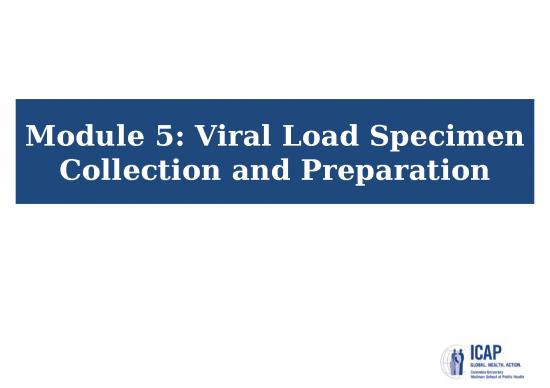 picture1_Specimen Collection Ppt 83223 | Module 5   Viral Load Specimen Collection  Preparation Final